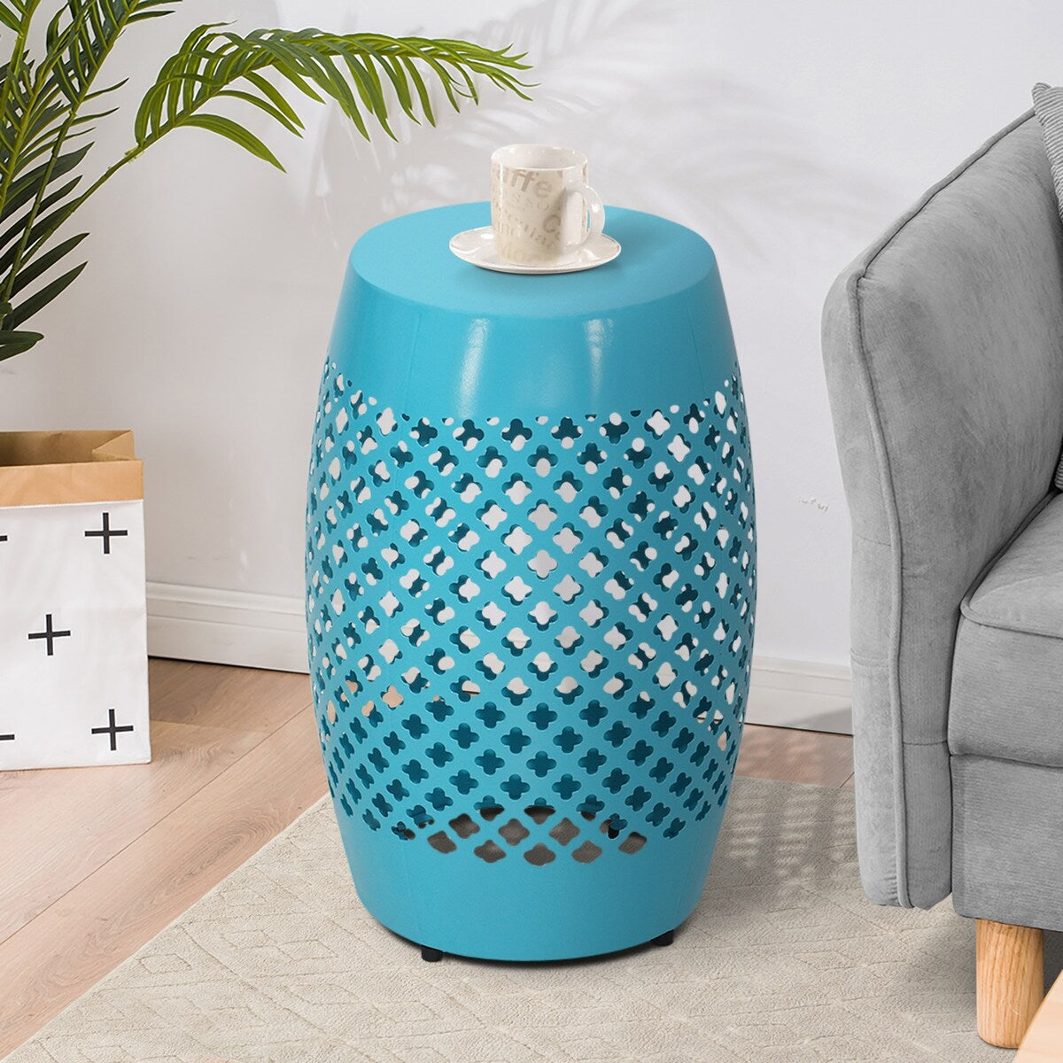 Saint Birch Metal Side Table