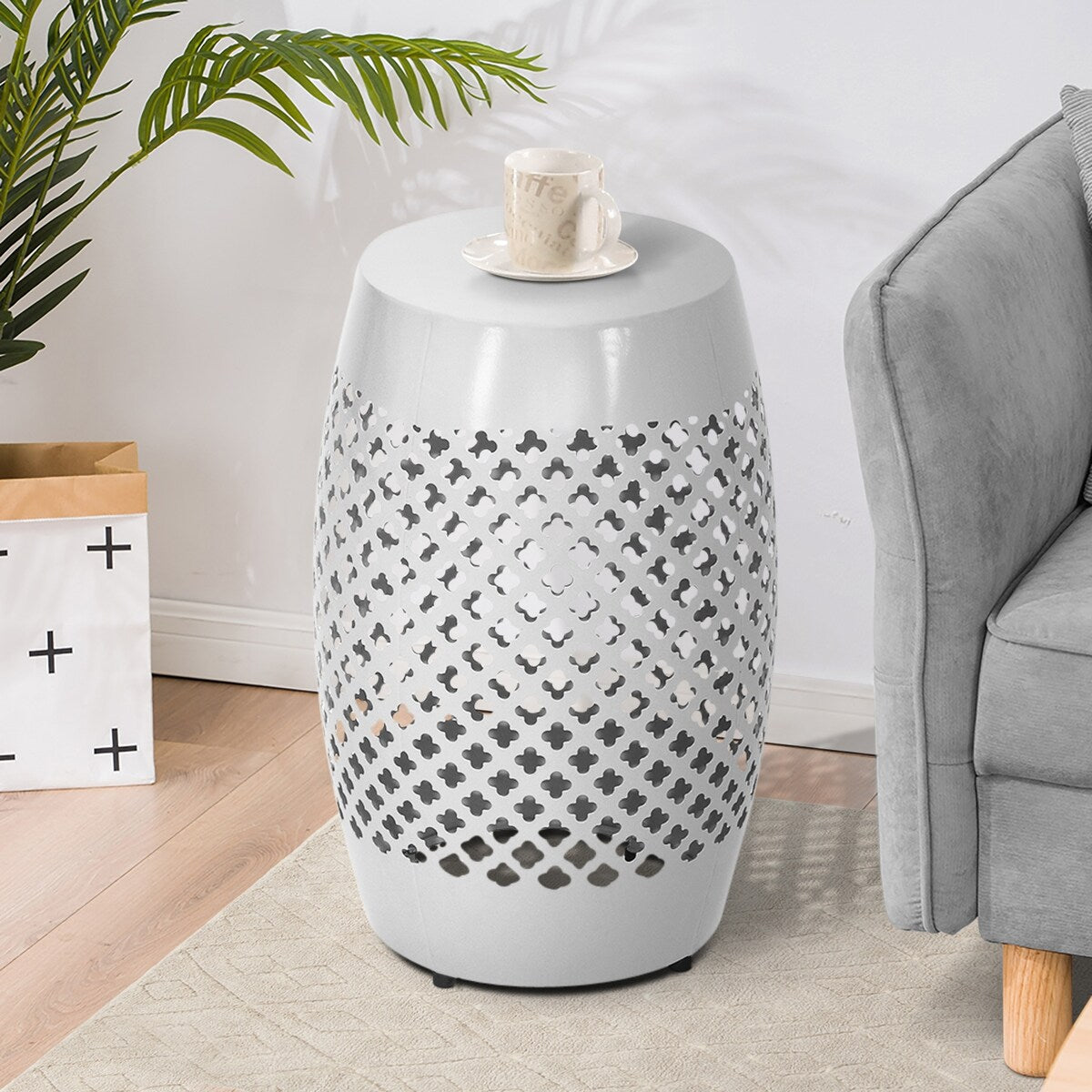 Saint Birch Metal Side Table