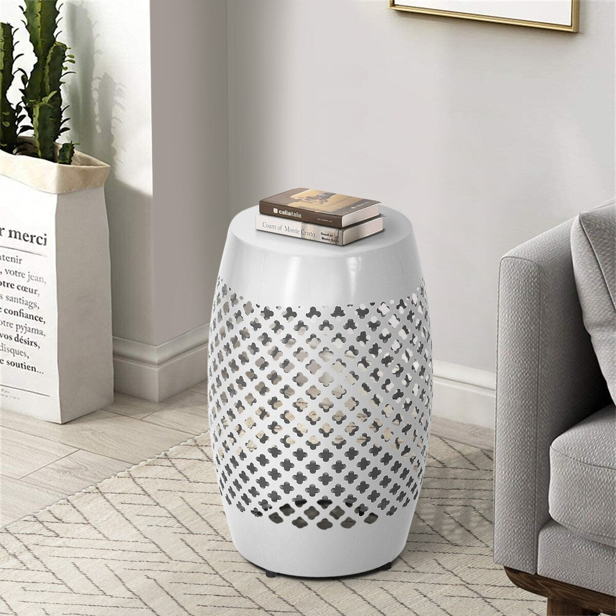Saint Birch Metal Side Table