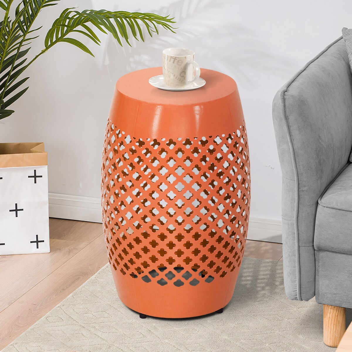 Saint Birch Metal Side Table