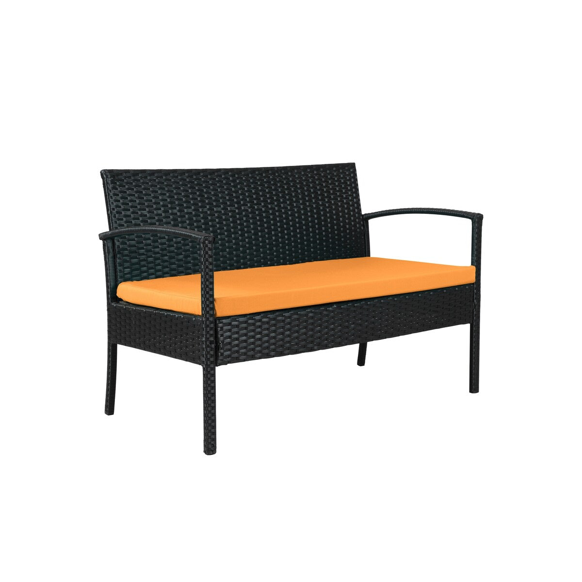 Saint Birch Savannah 4 Piece Rattan Sofa Seating Group with Cushions