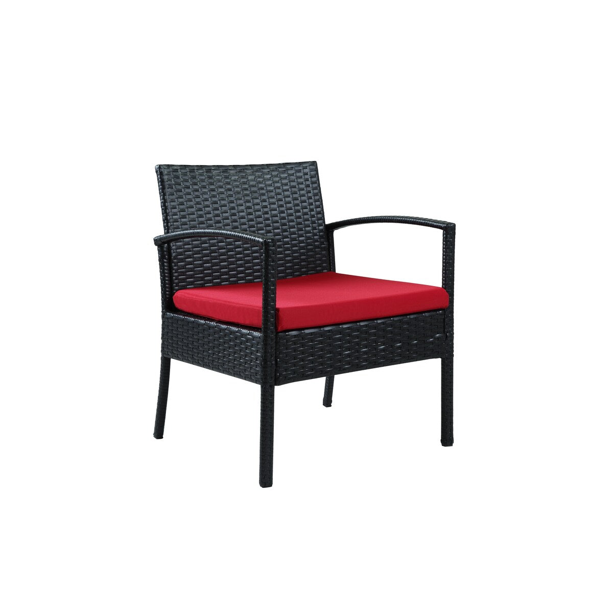Saint Birch Savannah 4 Piece Rattan Sofa Seating Group with Cushions
