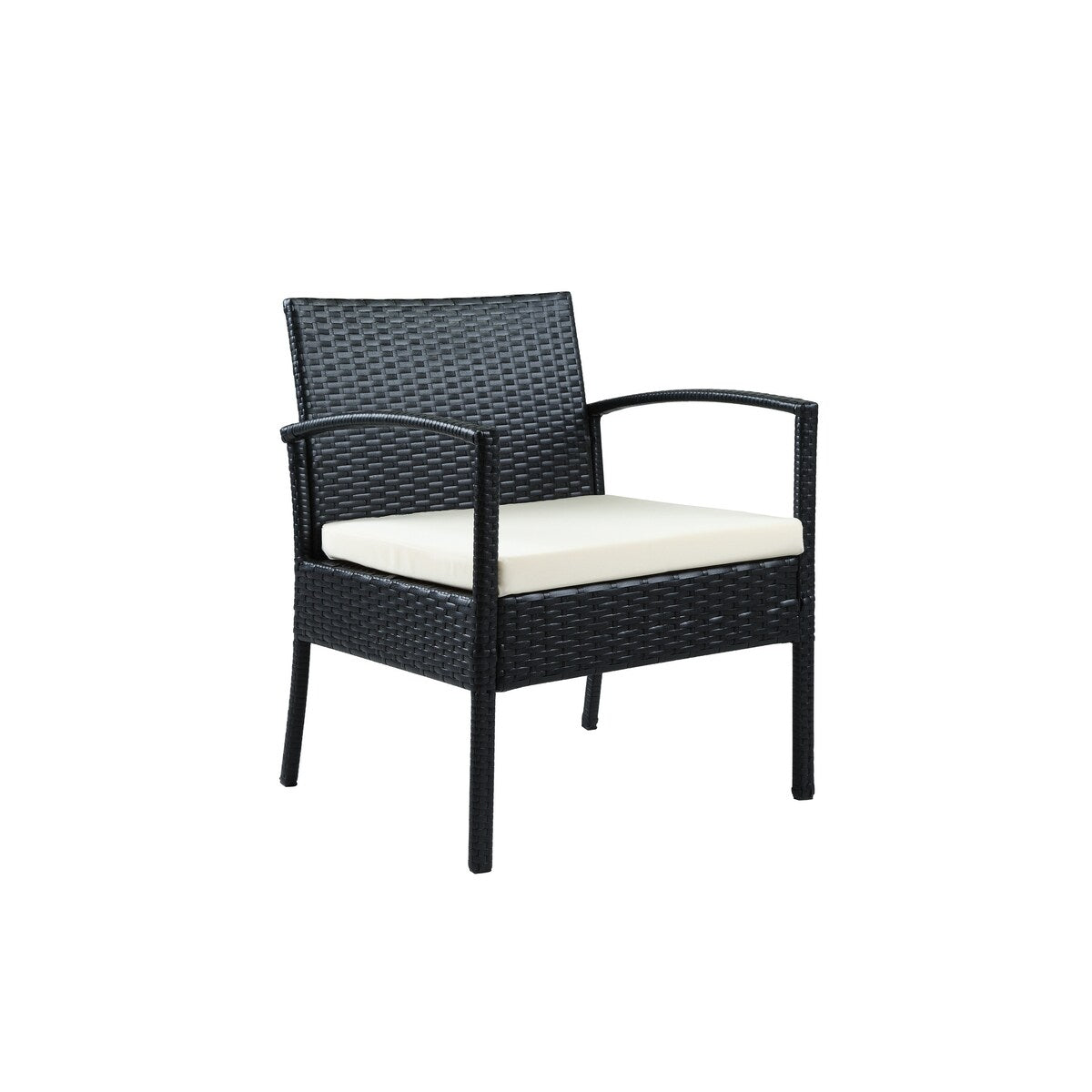 Saint Birch Savannah 4 Piece Rattan Sofa Seating Group with Cushions
