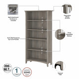 Salinas 3-piece Desk, Cabinet, and Bookcase Set by Bush Furniture