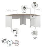 Salinas 3-piece Desk, Cabinet, and Bookcase Set by Bush Furniture