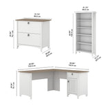 Salinas 3-piece Desk, Cabinet, and Bookcase Set by Bush Furniture