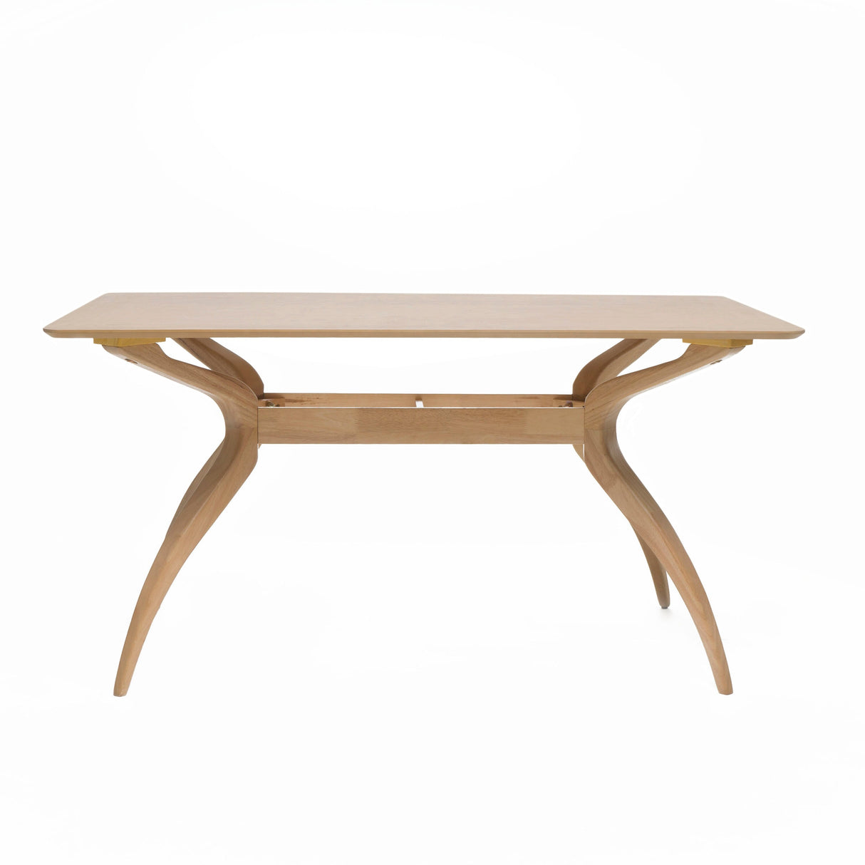 Salli Natural Finish Wood Dining Table by Christopher Knight Home - 59.00" L x 35.50" W x 30.50" H