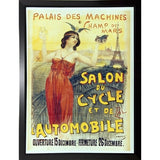 Salon Du Cycle-VINAPP130095 Framed Print 20"x14.75" by Vintage Apple Collection