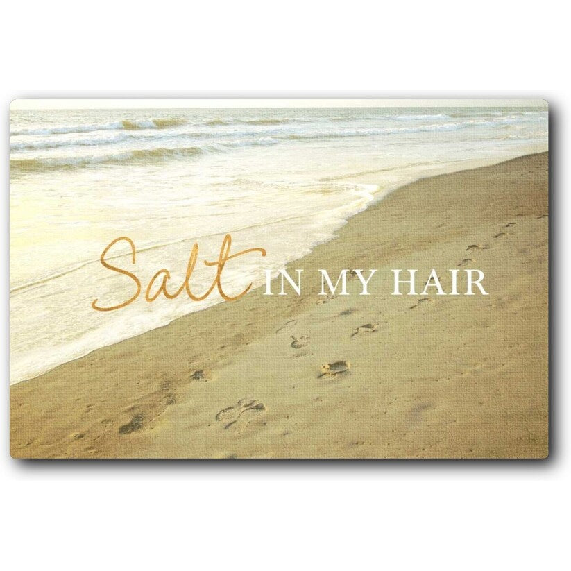 Salt in my Hair 20x16 Gallery Wrapped Stretched Canvas