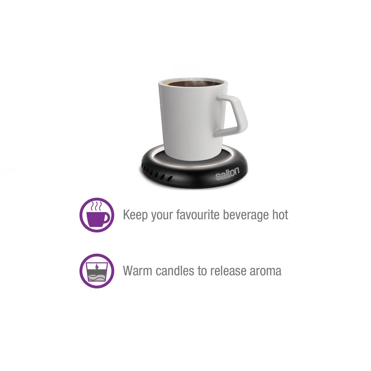 Salton Mug Warmer - LED Lights