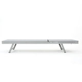 Salton Outdoor Aluminum Mesh-seat Chaise Lounge (Set of 4) by Christopher Knight Home