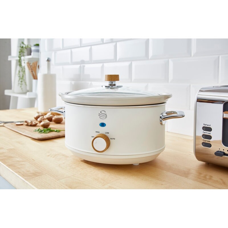 Salton Swan Nordic 3.5L Slow Cooker