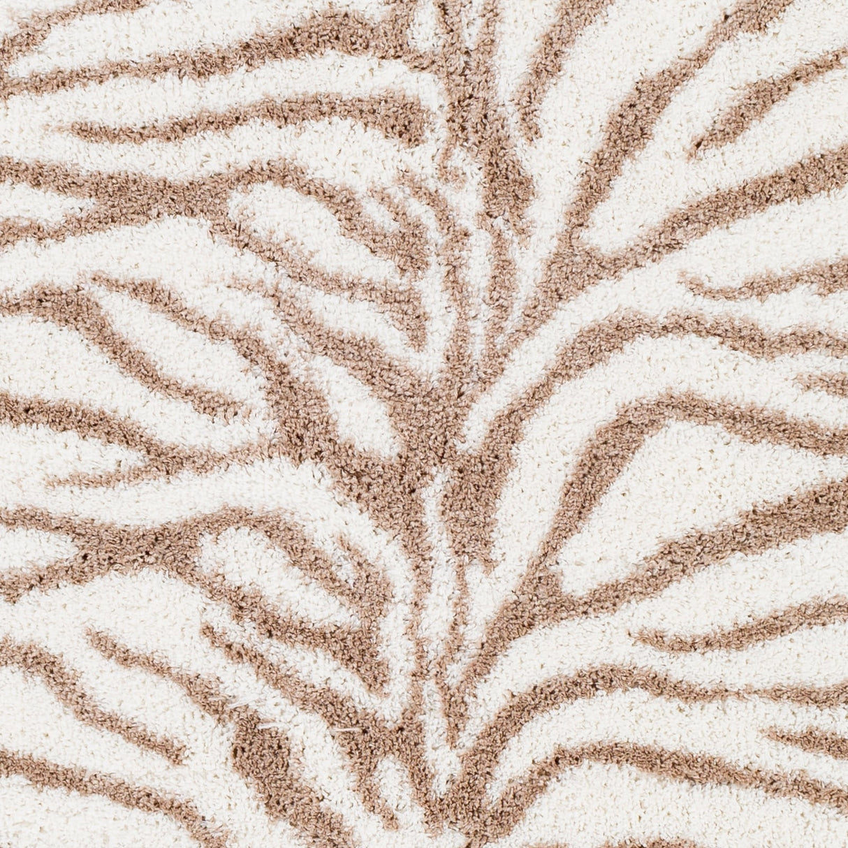 Livabliss Salvado Plush Zebra Stripe Area Rug