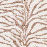 Livabliss Salvado Plush Zebra Stripe Area Rug