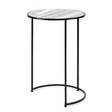 Salvia Marble Nesting Tables - Set of 3