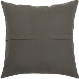 Sam Purple/Gray Hand-Woven Kilim Throw Pillow - 1'6 x 1'6