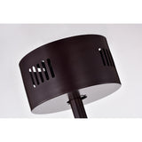 Samaire Brown 26-inch Reversible LED Ceiling Fan with Remote