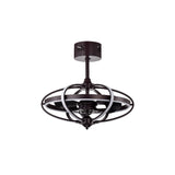 Samaire Brown 26-inch Reversible LED Ceiling Fan with Remote