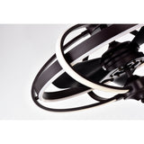 Samaire Brown 26-inch Reversible LED Ceiling Fan with Remote