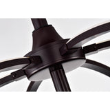 Samaire Brown 26-inch Reversible LED Ceiling Fan with Remote