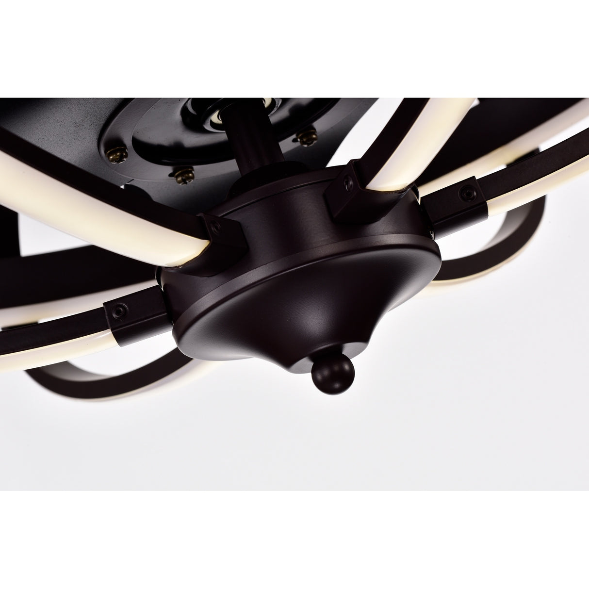 Samaire Brown 26-inch Reversible LED Ceiling Fan with Remote