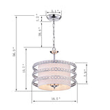 Samara 4-Light Drum Chandelier