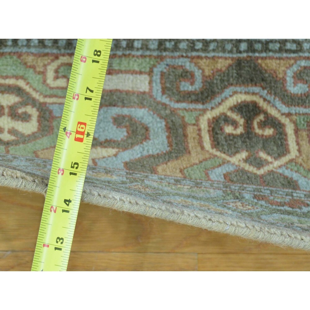 Samarkand With Pomegranate Design Hand Knotted Oriental Rug