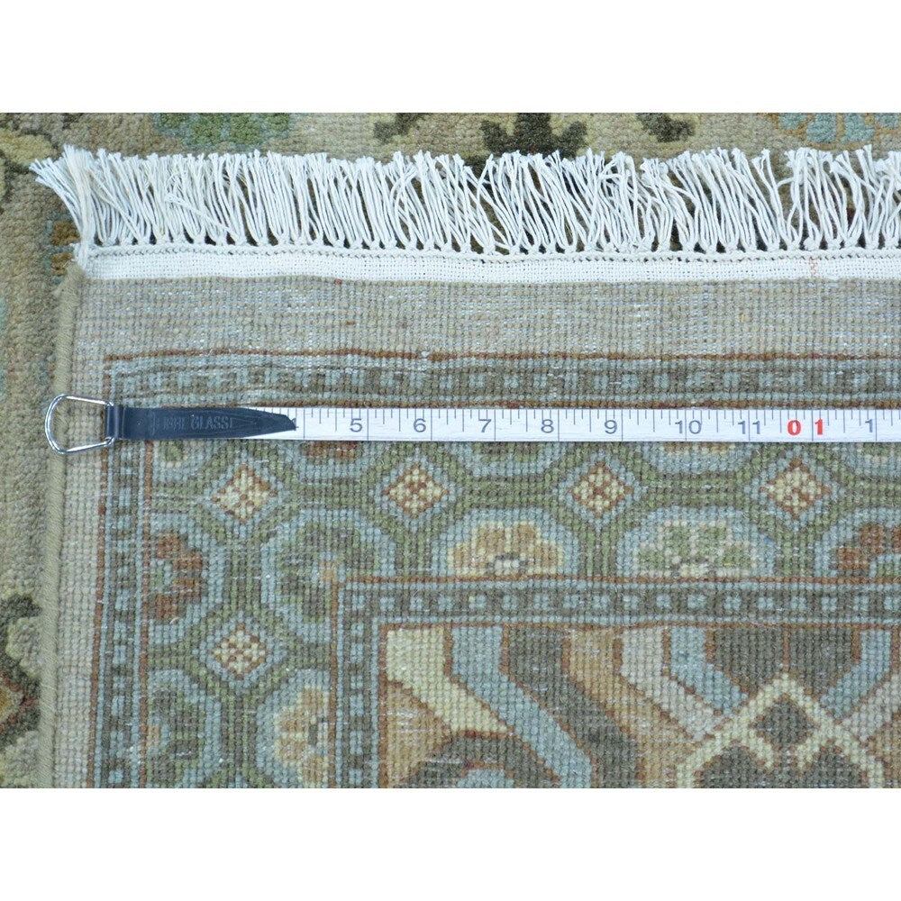 Samarkand With Pomegranate Design Hand Knotted Oriental Rug