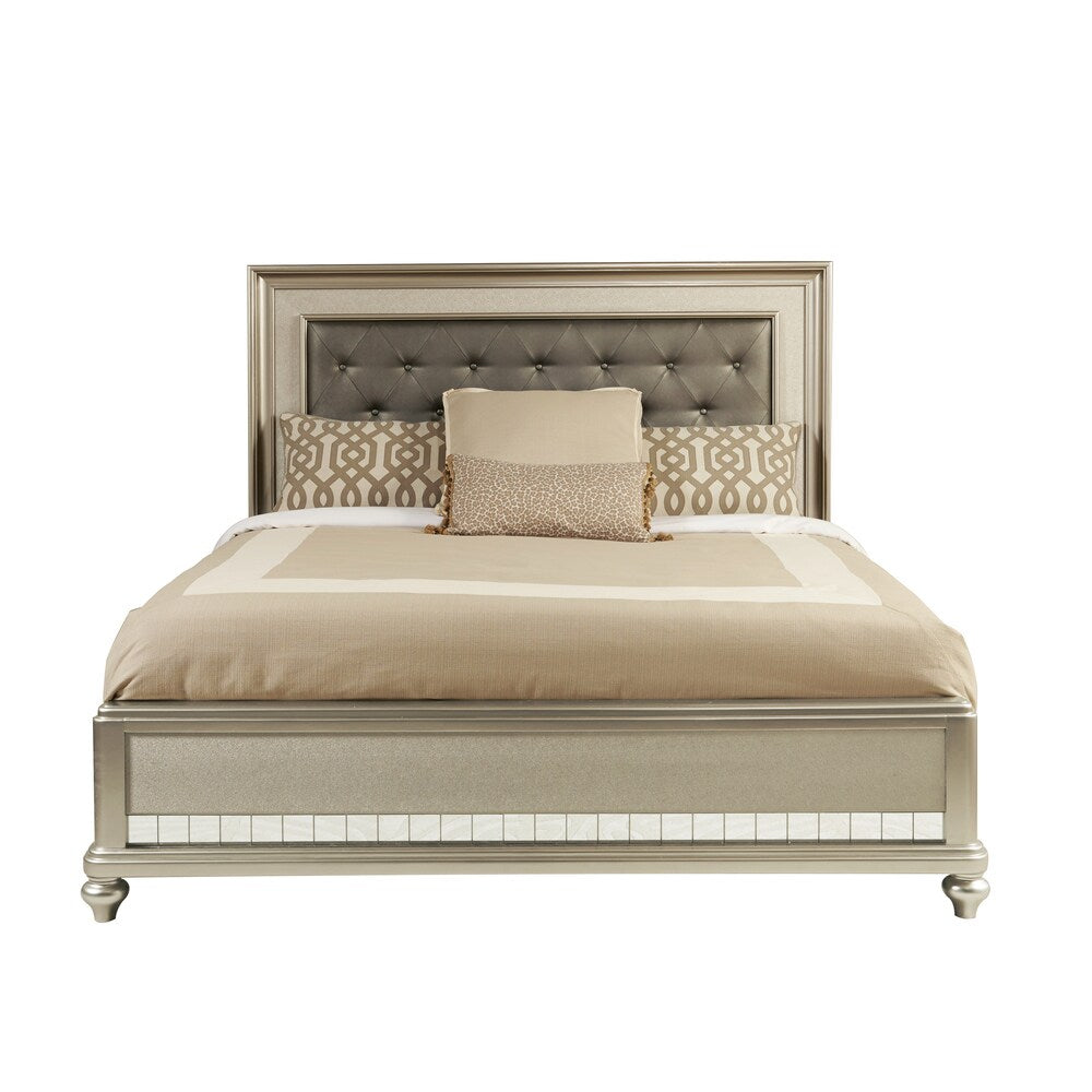Samuel Lawrence Diva Platinum-finish Wood Bed
