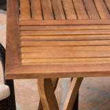 San Andres Outdoor 7-piece Rectangle Dining Set by Christopher Knight Home
