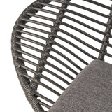 San Antonio Outdoor Woven Faux Rattan Chairs with Cushions (Set of 2) by Christopher Knight Home