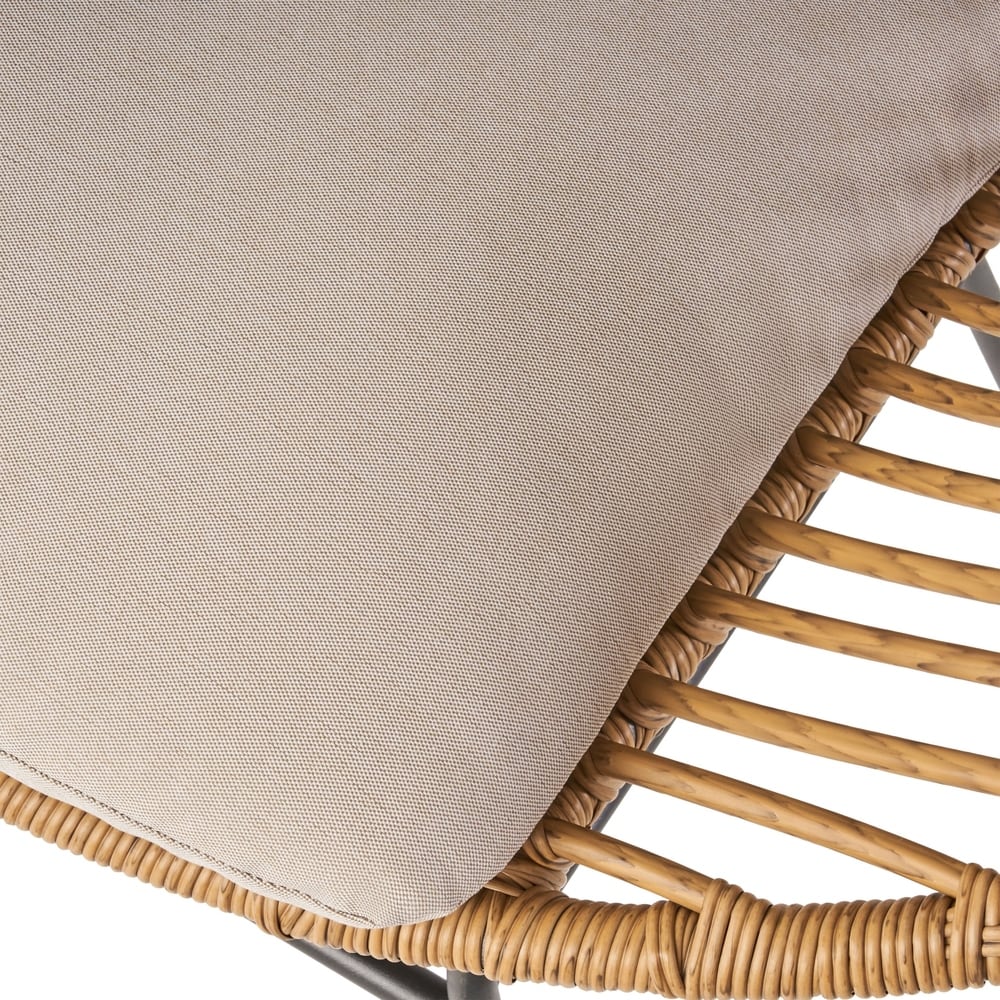 San Antonio Outdoor Woven Faux Rattan Chairs with Cushions (Set of 2) by Christopher Knight Home