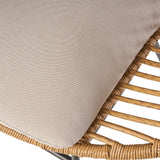 San Antonio Outdoor Woven Faux Rattan Chairs with Cushions (Set of 2) by Christopher Knight Home