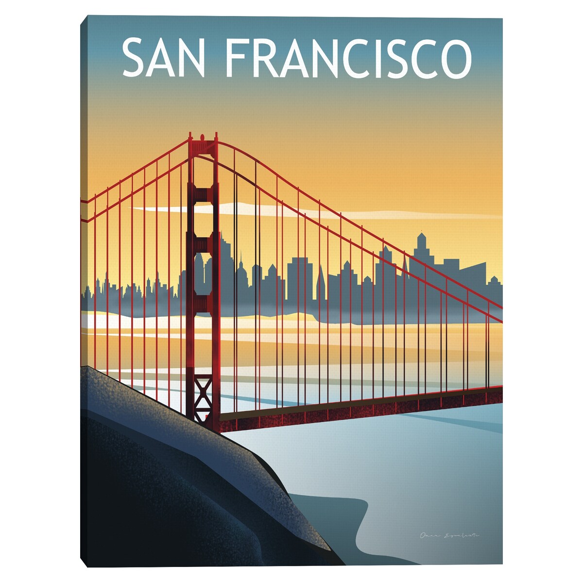 San Francisco II Canvas Art Print