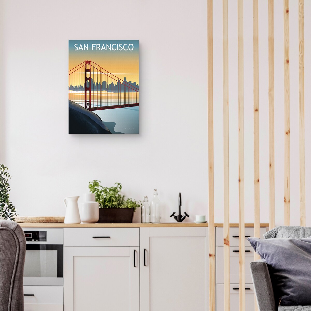 San Francisco II Canvas Art Print
