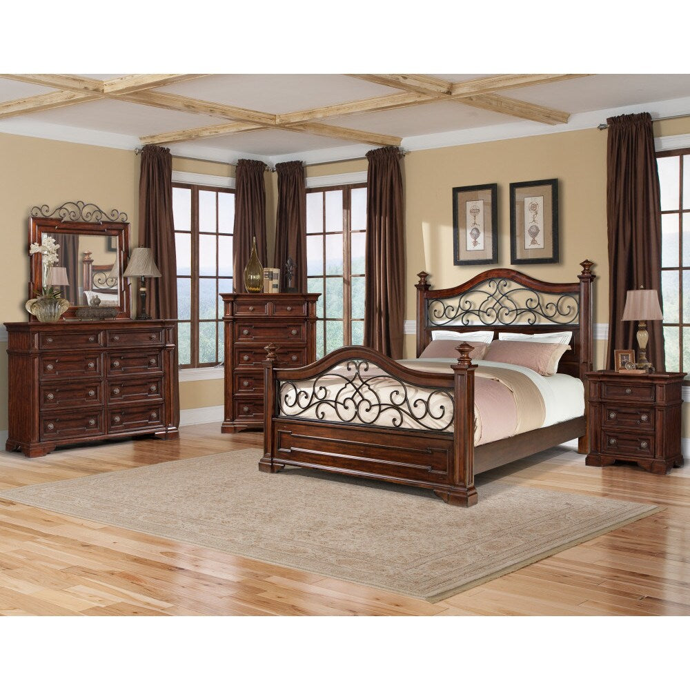 Made to Order Klaussner Furniture San Marcos Espresso Wood 8-drawer Dresser