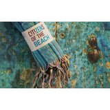 Citizens of the Beach Blue Bohemian Turkish Beach Bath Towel - Sand Resistant Quick Drying Absorbent Boho Gypsy Towels
