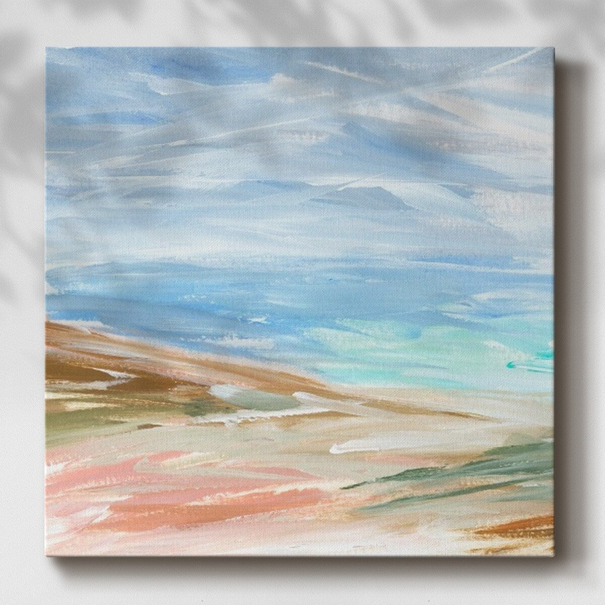 Sand Strokes II-Gallery Wrapped Canvas