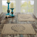 Sandy Burlap Placemat Set - Placemat 12x18