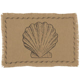 Sandy Burlap Placemat Set - Placemat 12x18