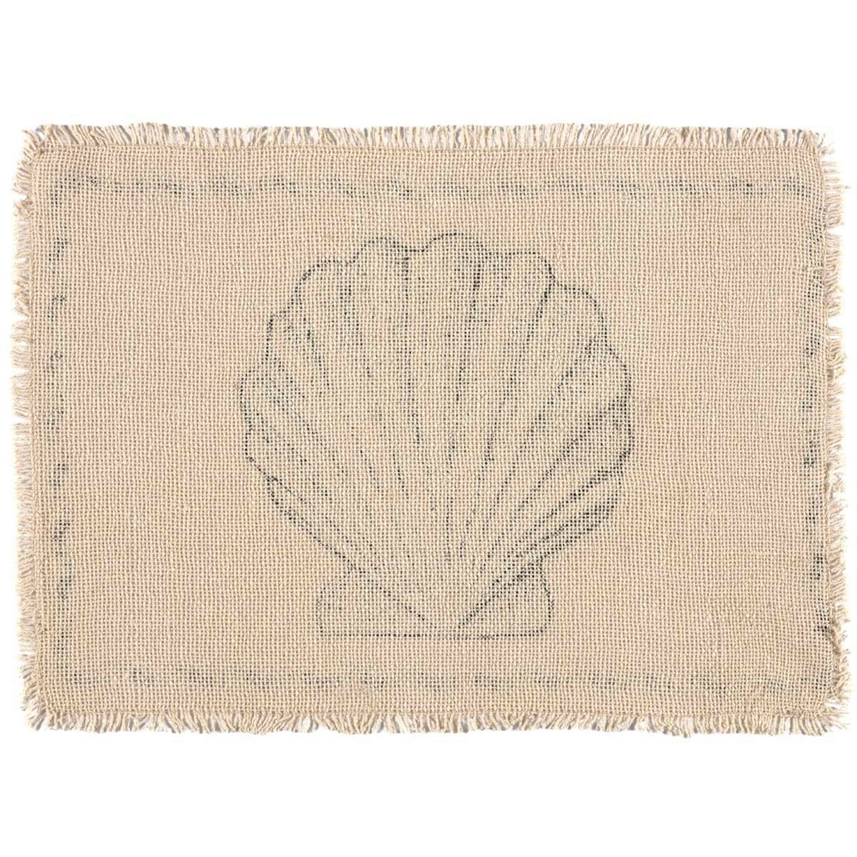 Sandy Burlap Placemat Set - Placemat 12x18