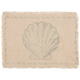 Sandy Burlap Placemat Set - Placemat 12x18
