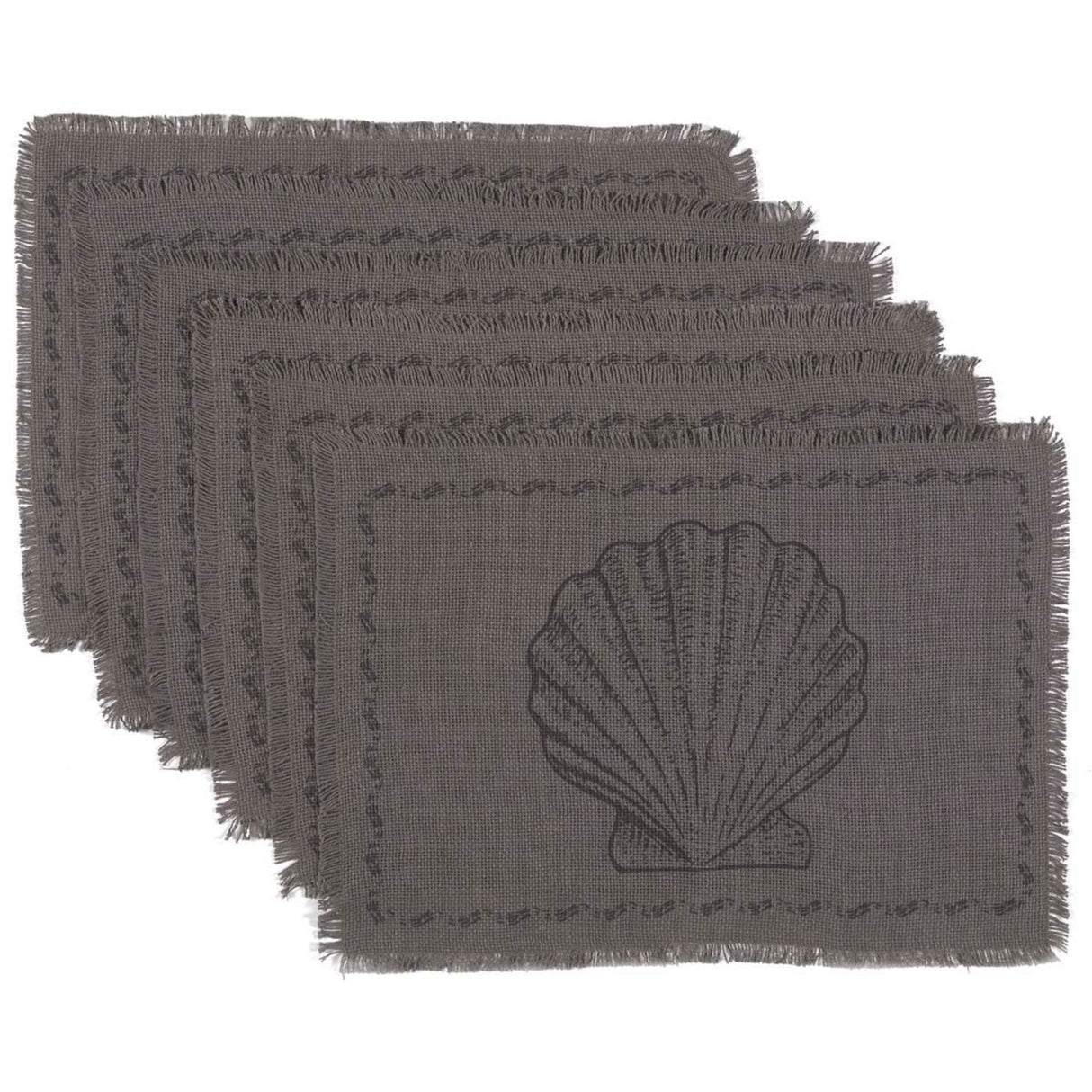 Sandy Burlap Placemat Set - Placemat 12x18