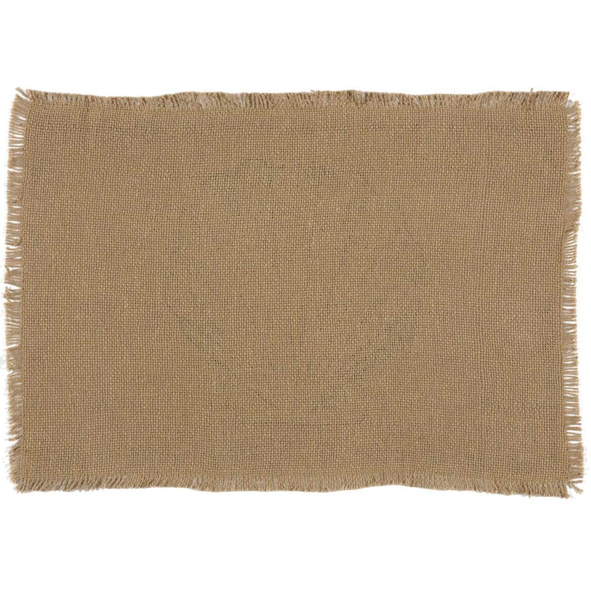 Sandy Burlap Placemat Set - Placemat 12x18