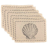 Sandy Burlap Placemat Set - Placemat 12x18