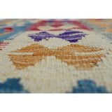 Sangat Kilim Mahmut Gold/Purple Rug