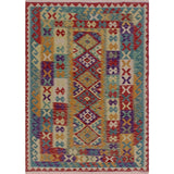 Sangat Kilim Mahmut Gold/Purple Rug