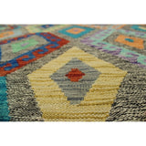 Noori Rug Sangat Kilim Sophie Brown/Red Rug - 8'4 x 11'1