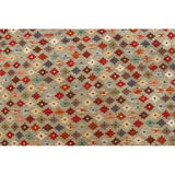 Sangat Kilim Yardley Beige/Rusty-Red Rug (6'0 x 7'10)
