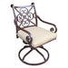 Sanibel Cast Aluminum Swivel Rocker with Cushion (Set of 2)